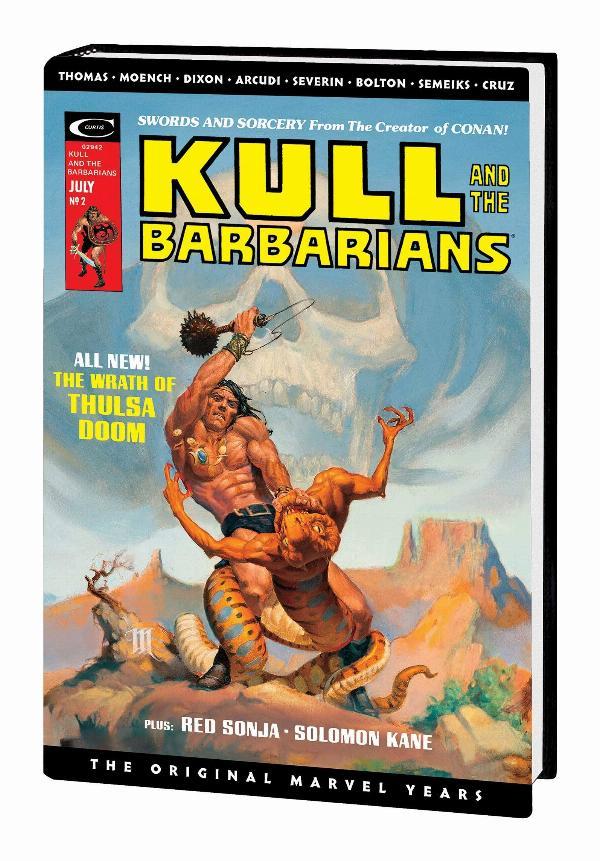 Kull the Savage the Original Marvel Years Omnibus DM Variant Cover *Out-of-Print*