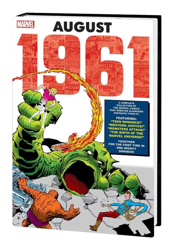 Marvel August 1961 Omnibus DM Variant Cover