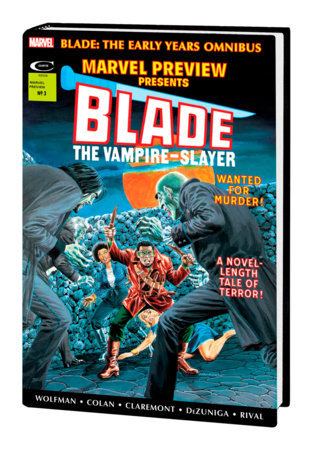 BLADE: THE EARLY YEARS OMNIBUS MORROW COVER [DM ONLY] (C1 Nick & Dent)