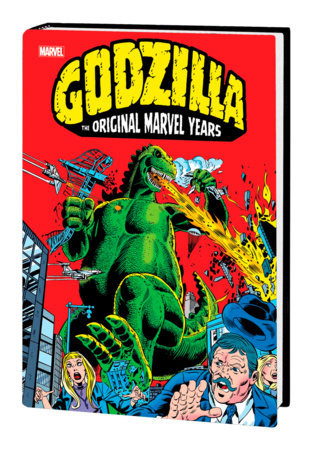 GODZILLA: THE ORIGINAL MARVEL YEARS OMNIBUS HERB TRIMPE FIRST ISSUE COVER [DM ON LY] *Pre-Order*